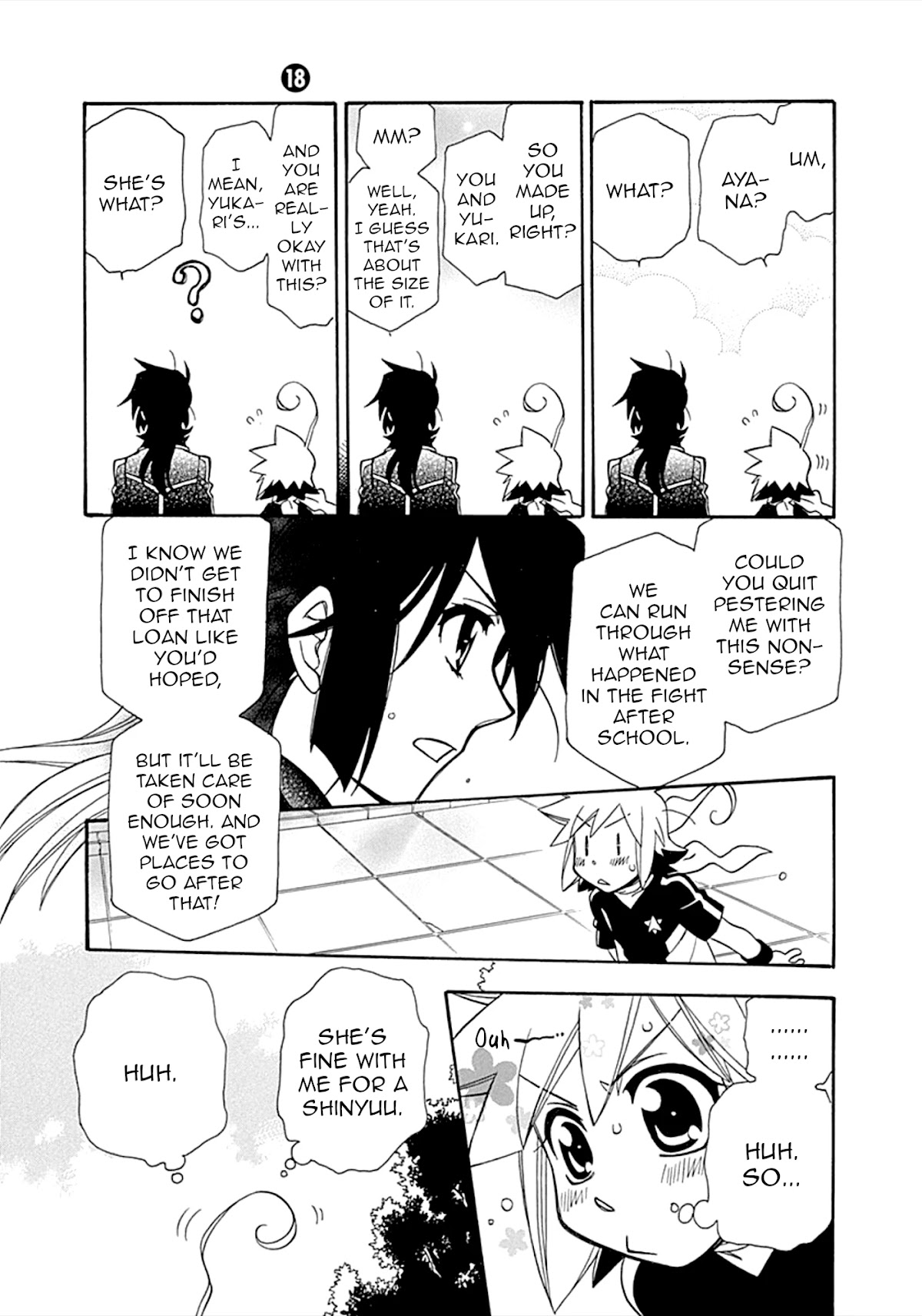 Hayate x Blade Chapter 107 page 24 - Chapter 107: Idiot Flow