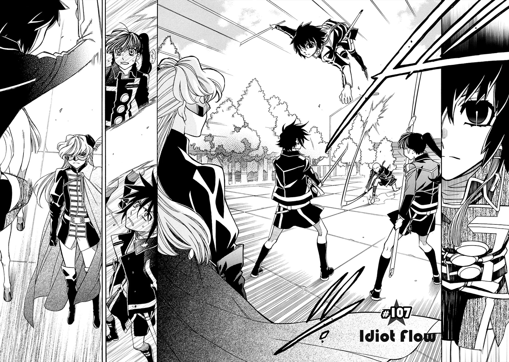 Hayate x Blade Chapter 107 page 4 - Chapter 107: Idiot Flow