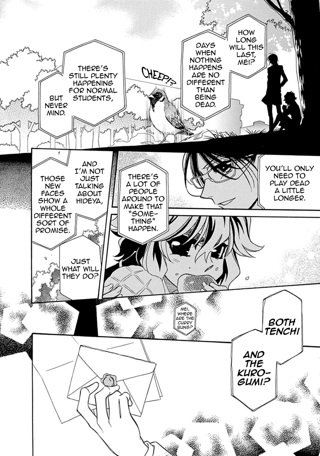 Hayate x Blade Chapter 108 page 14 - Chapter 108: Wish Dumb True