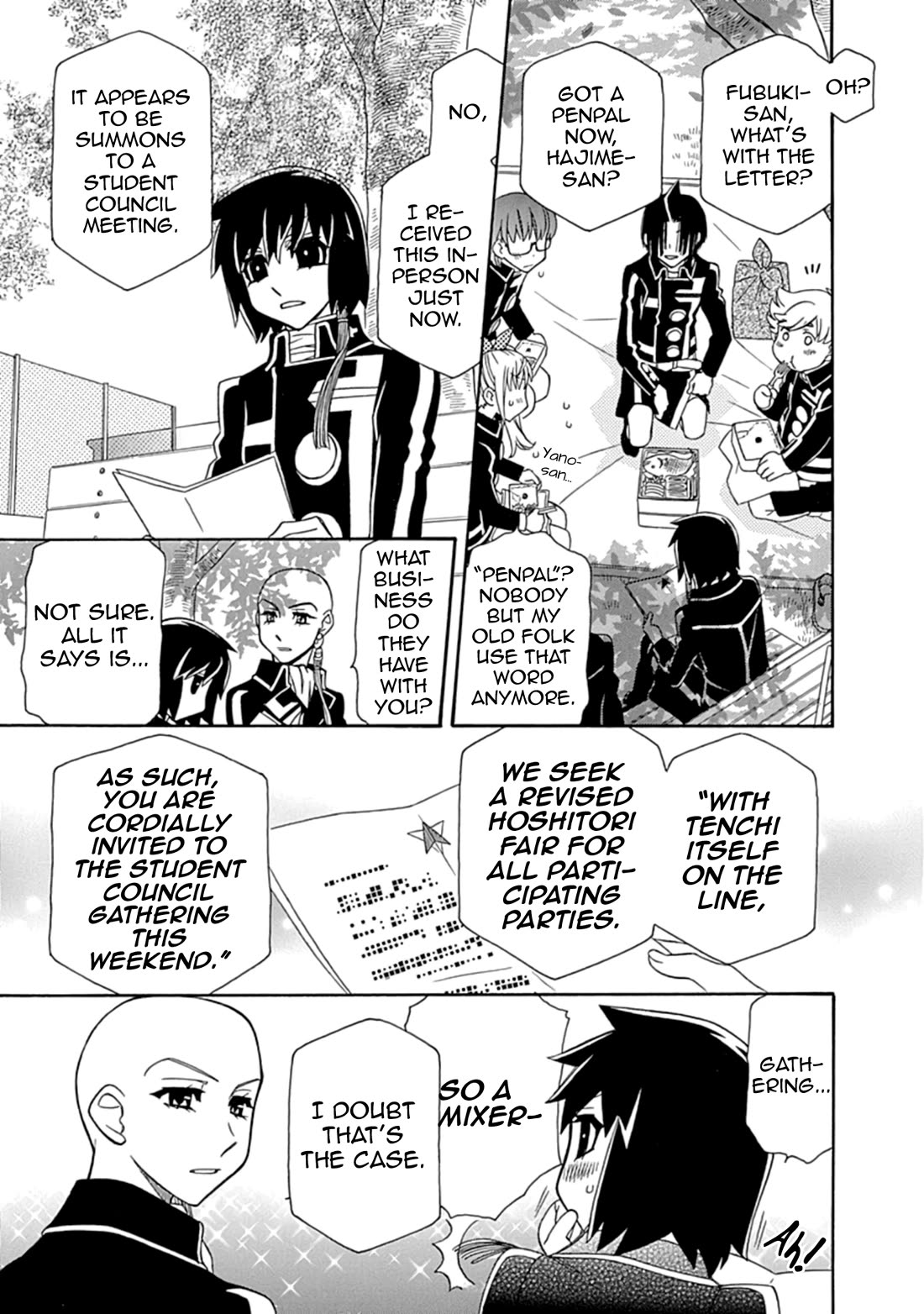 Hayate x Blade Chapter 108 page 15 - Chapter 108: Wish Dumb True