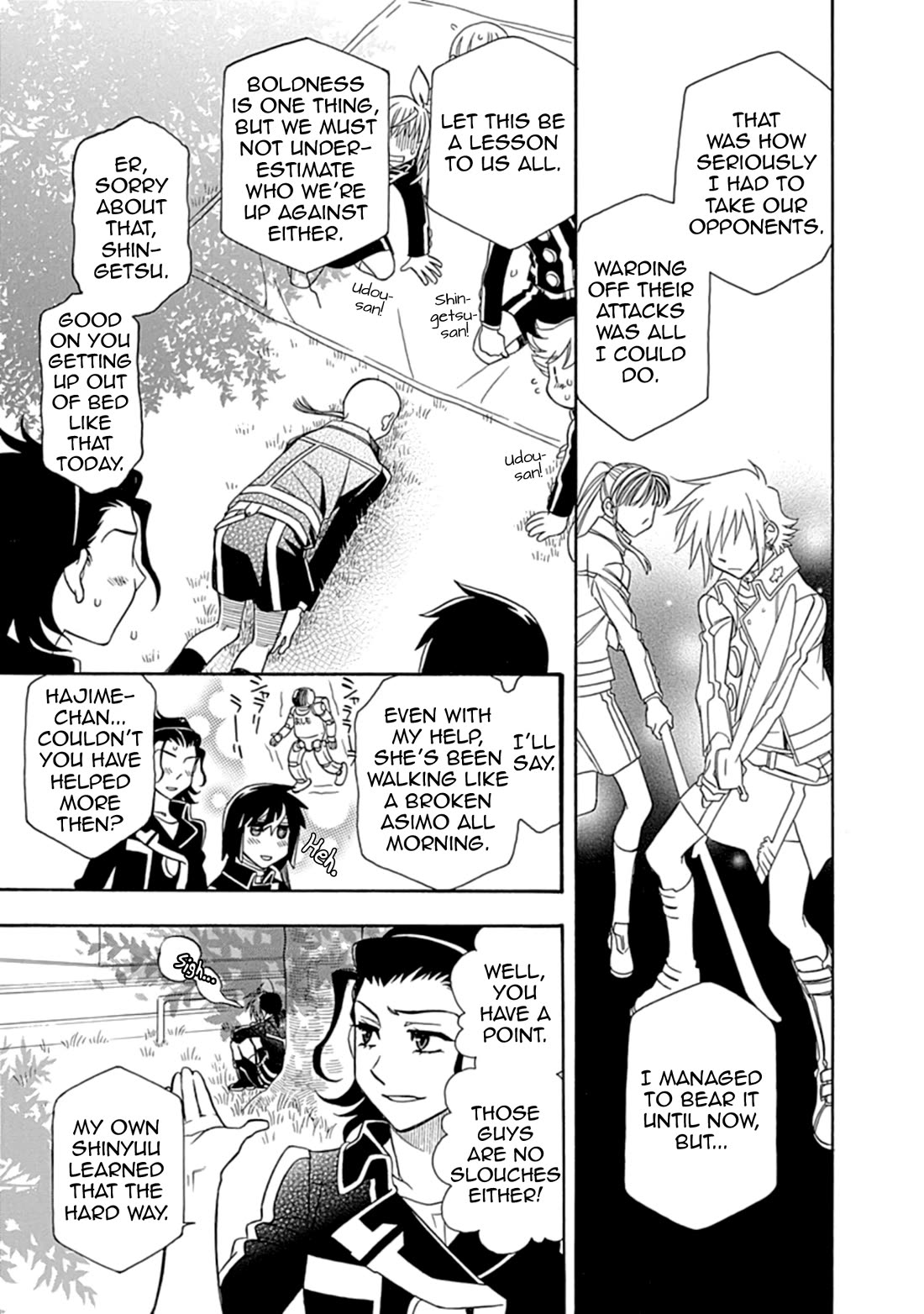 Hayate x Blade Chapter 108 page 17 - Chapter 108: Wish Dumb True