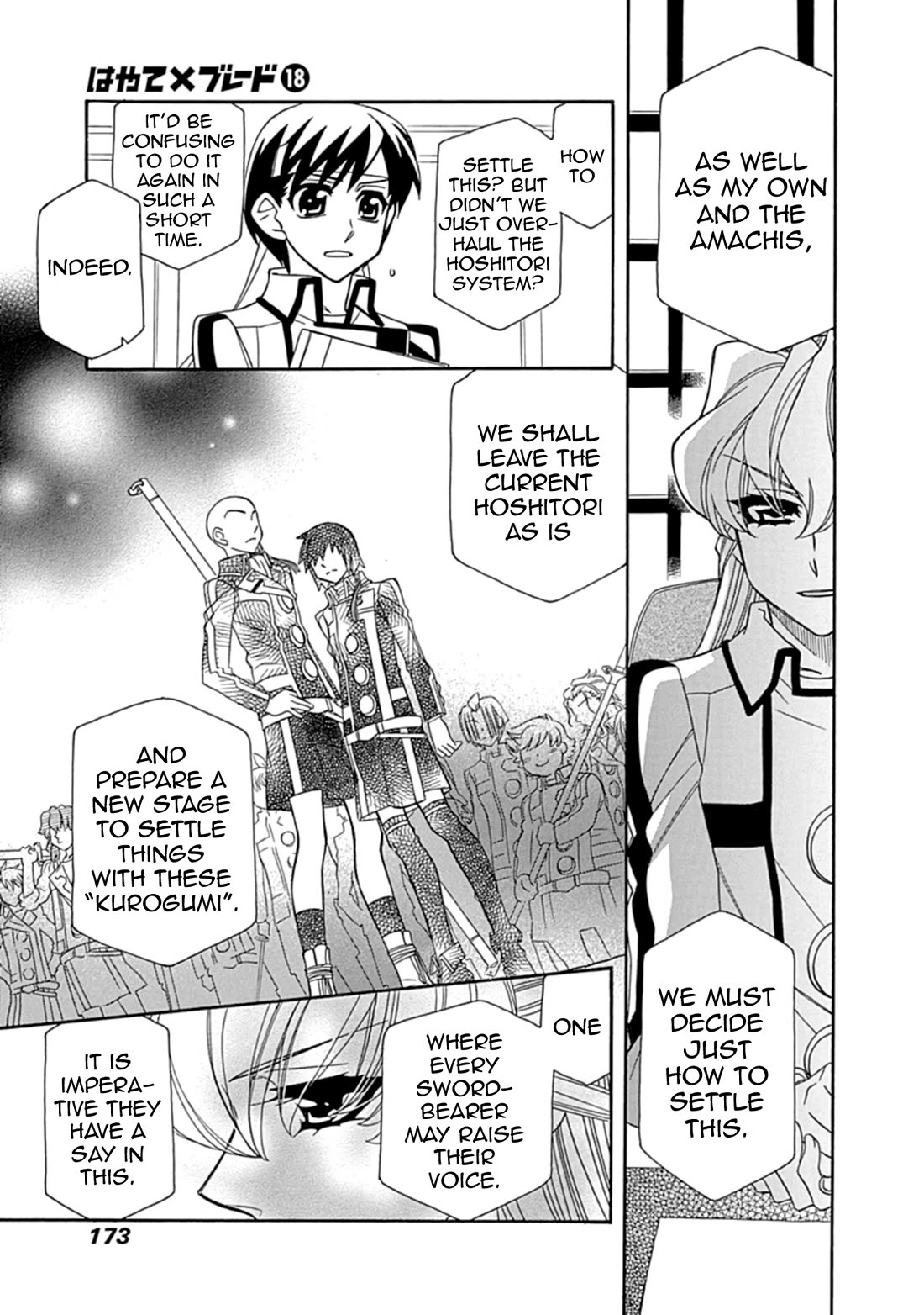 Hayate x Blade Chapter 108 page 3 - Chapter 108: Wish Dumb True