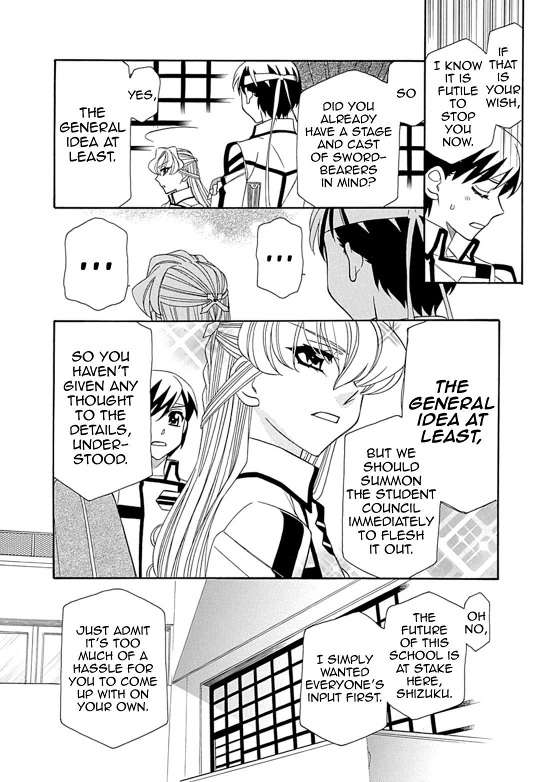 Hayate x Blade Chapter 108 page 4 - Chapter 108: Wish Dumb True
