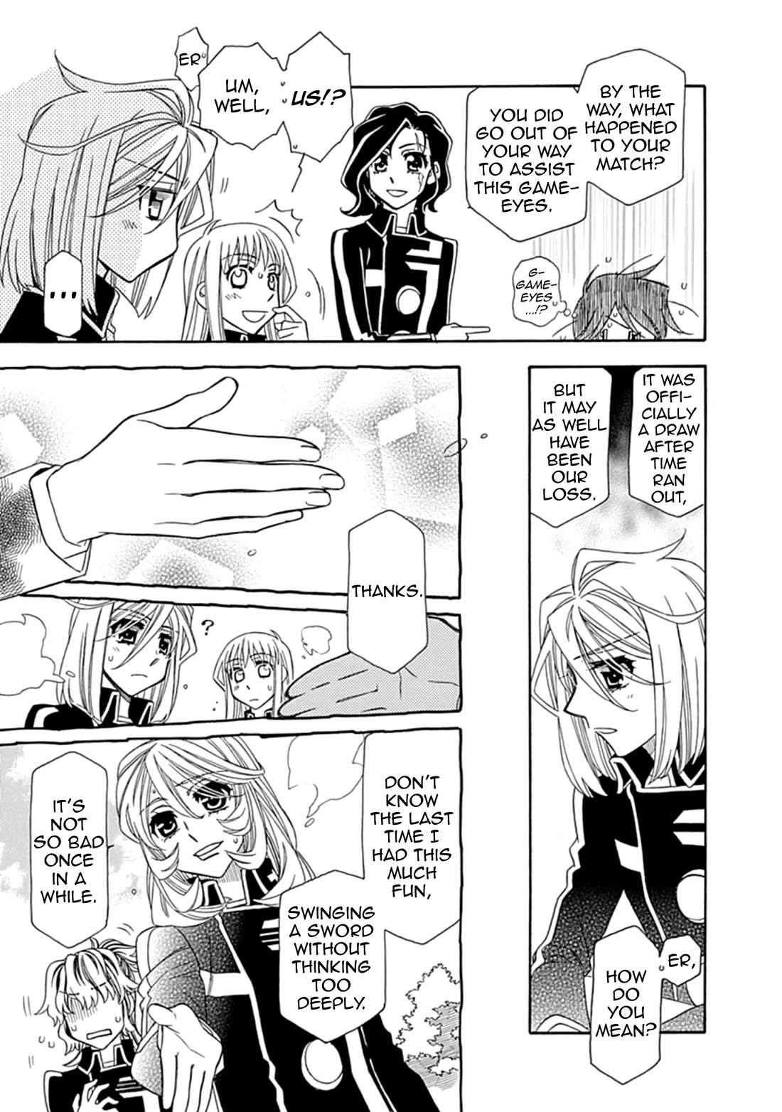 Hayate x Blade Chapter 108 page 9 - Chapter 108: Wish Dumb True
