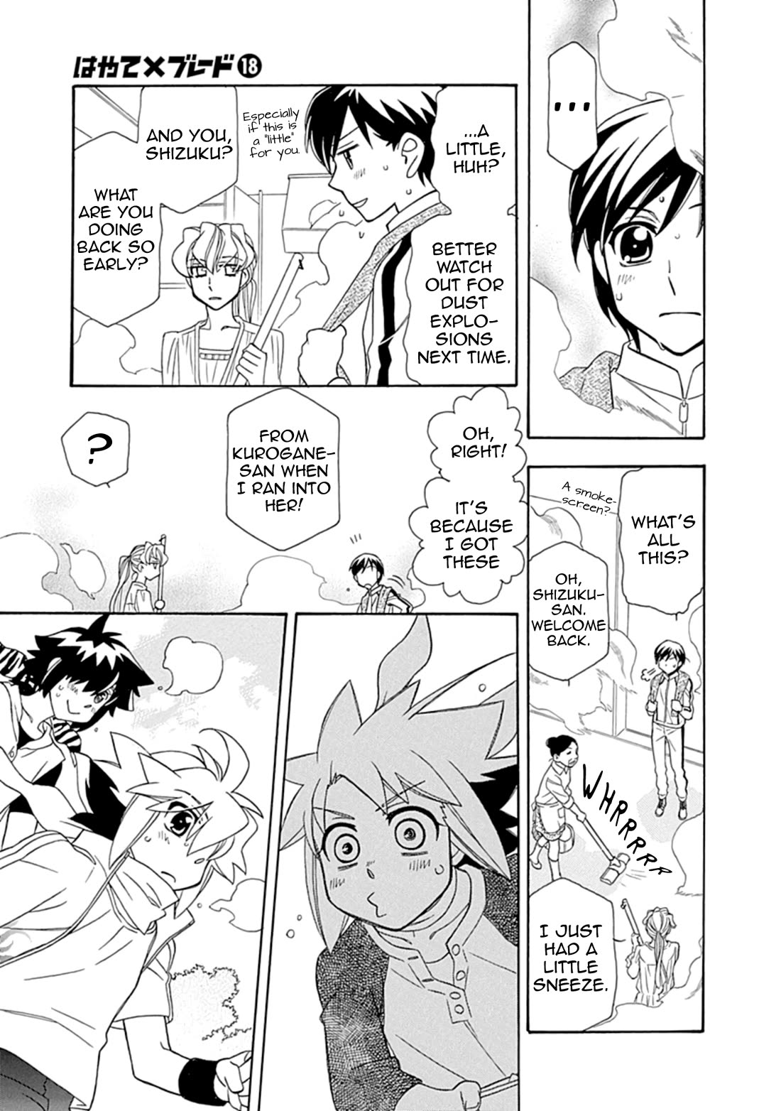 Hayate x Blade Chapter 109.5 page 15 - Chapter 109.5: Like Stupid, Like Dumb [END]