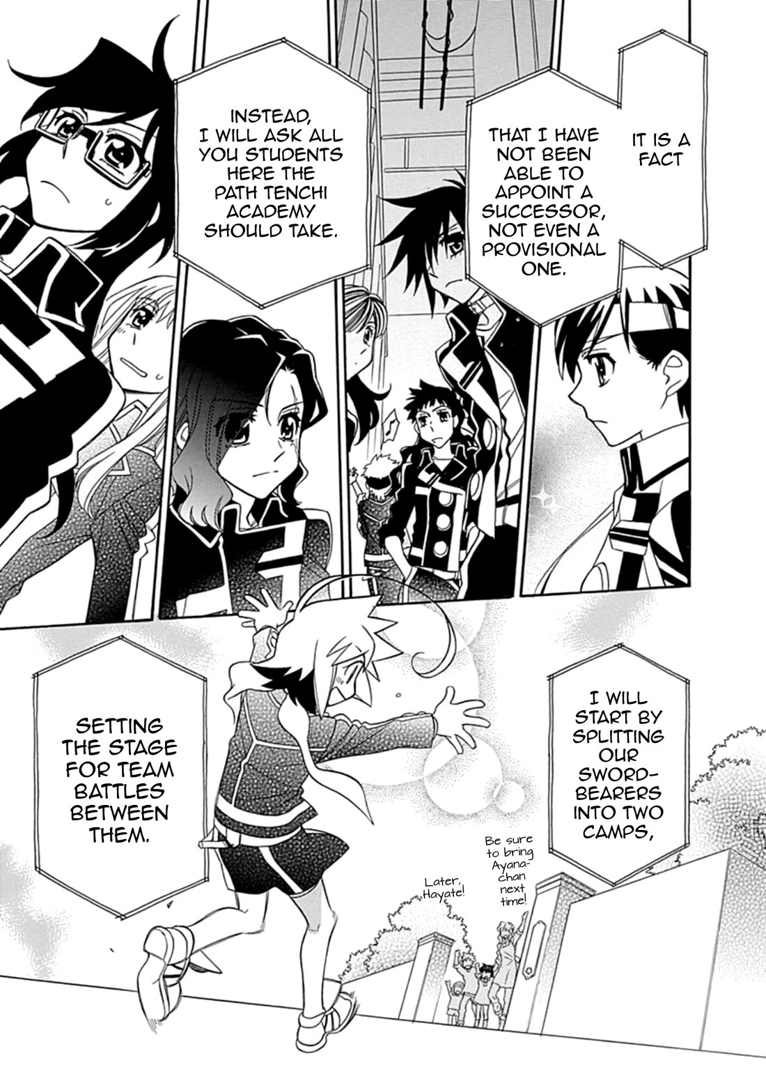 Hayate x Blade Chapter 109 page 11 - Chapter 109: The Neverending Stupidity