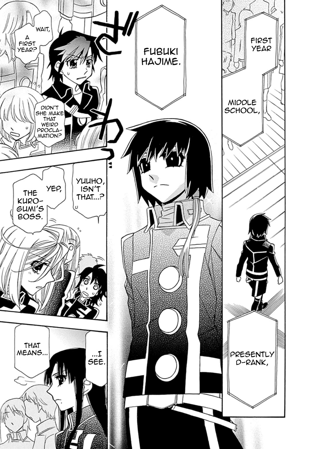 Hayate x Blade Chapter 109 page 15 - Chapter 109: The Neverending Stupidity