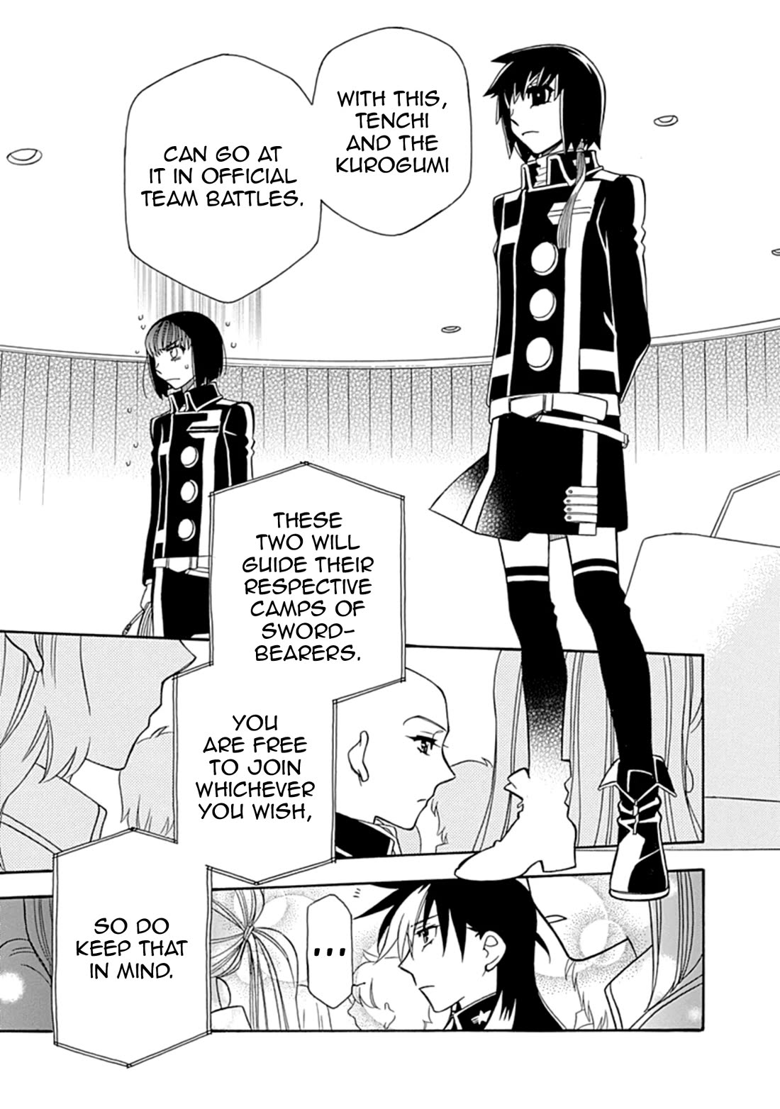 Hayate x Blade Chapter 109 page 17 - Chapter 109: The Neverending Stupidity
