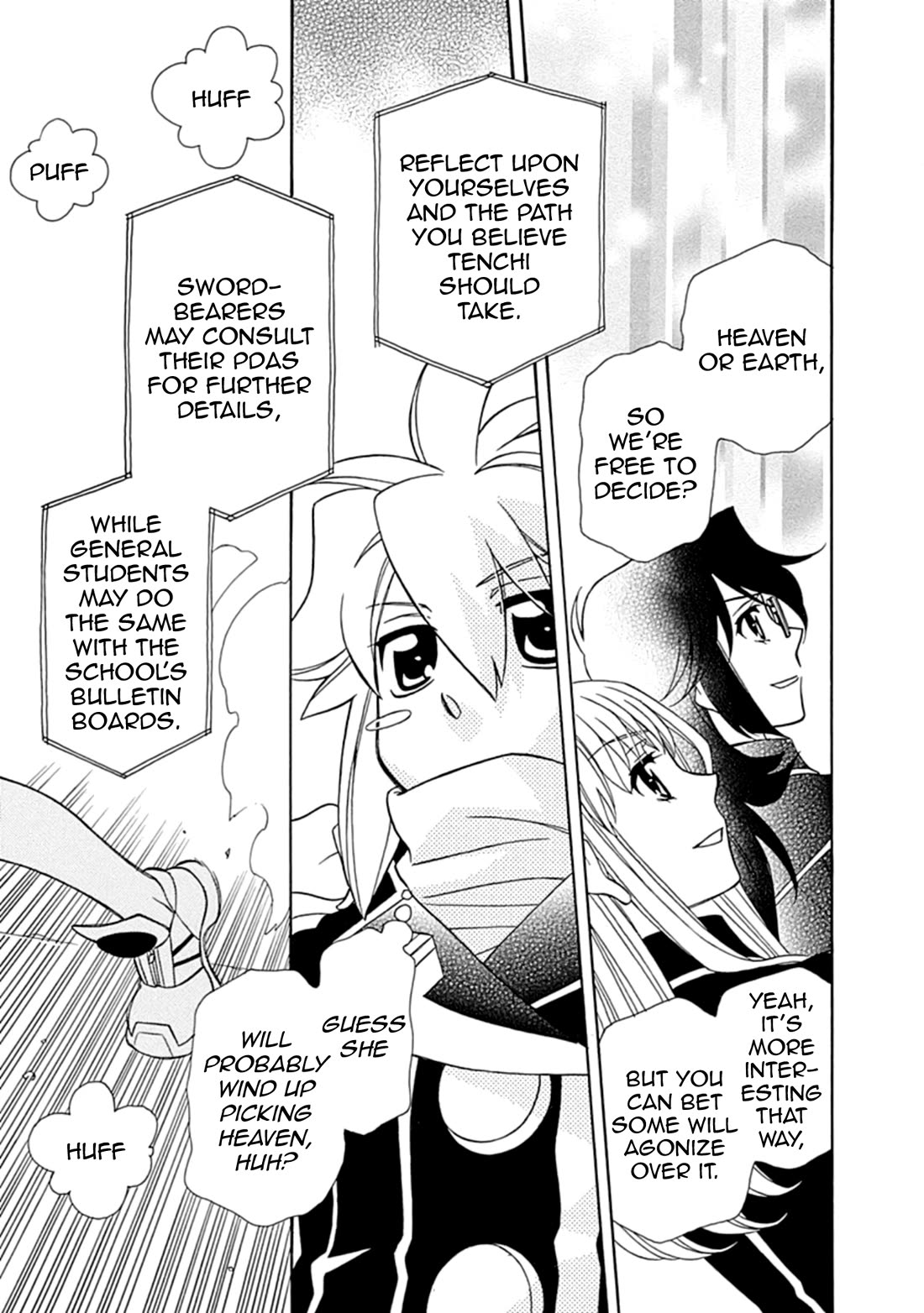 Hayate x Blade Chapter 109 page 19 - Chapter 109: The Neverending Stupidity