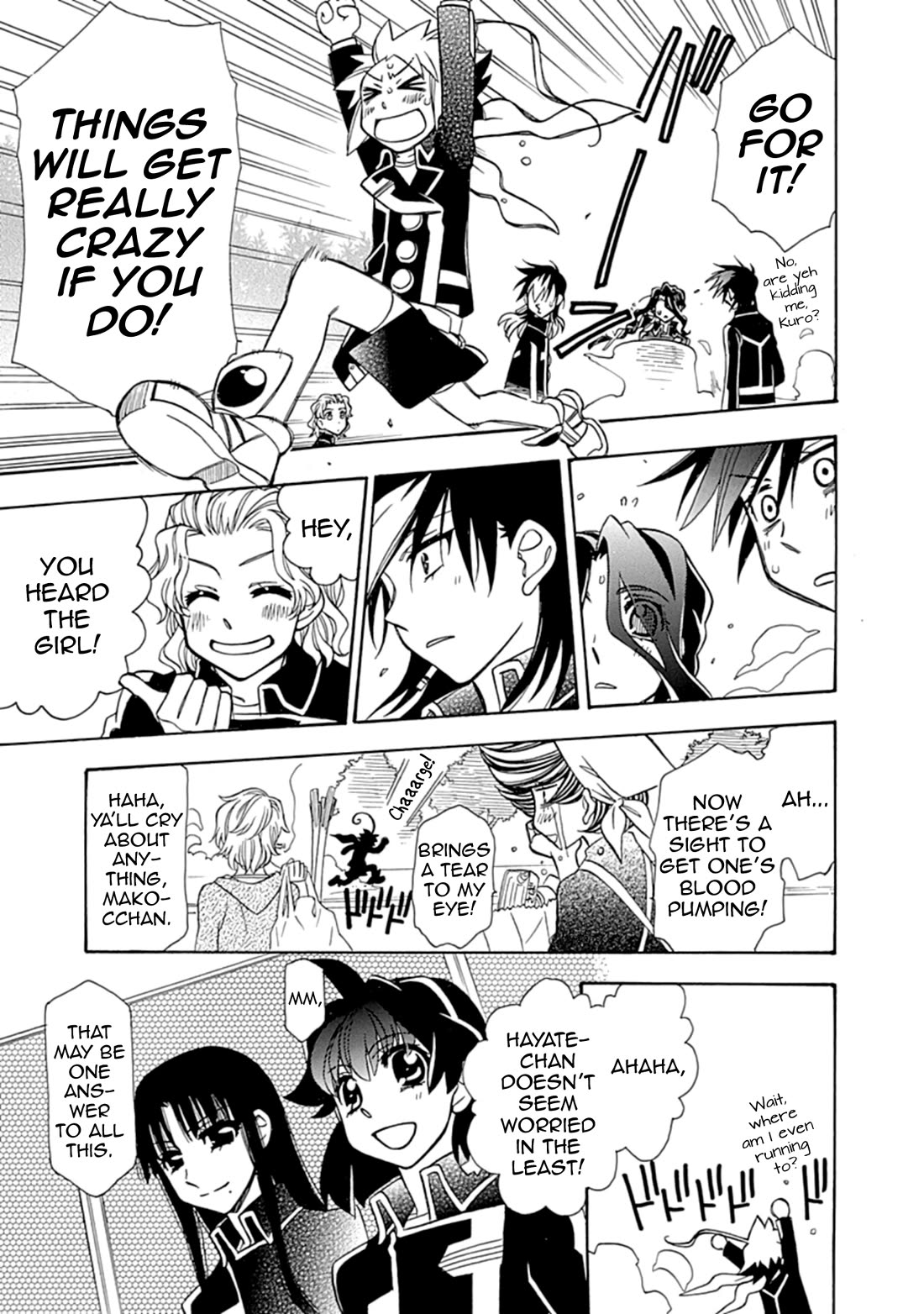 Hayate x Blade Chapter 109 page 31 - Chapter 109: The Neverending Stupidity