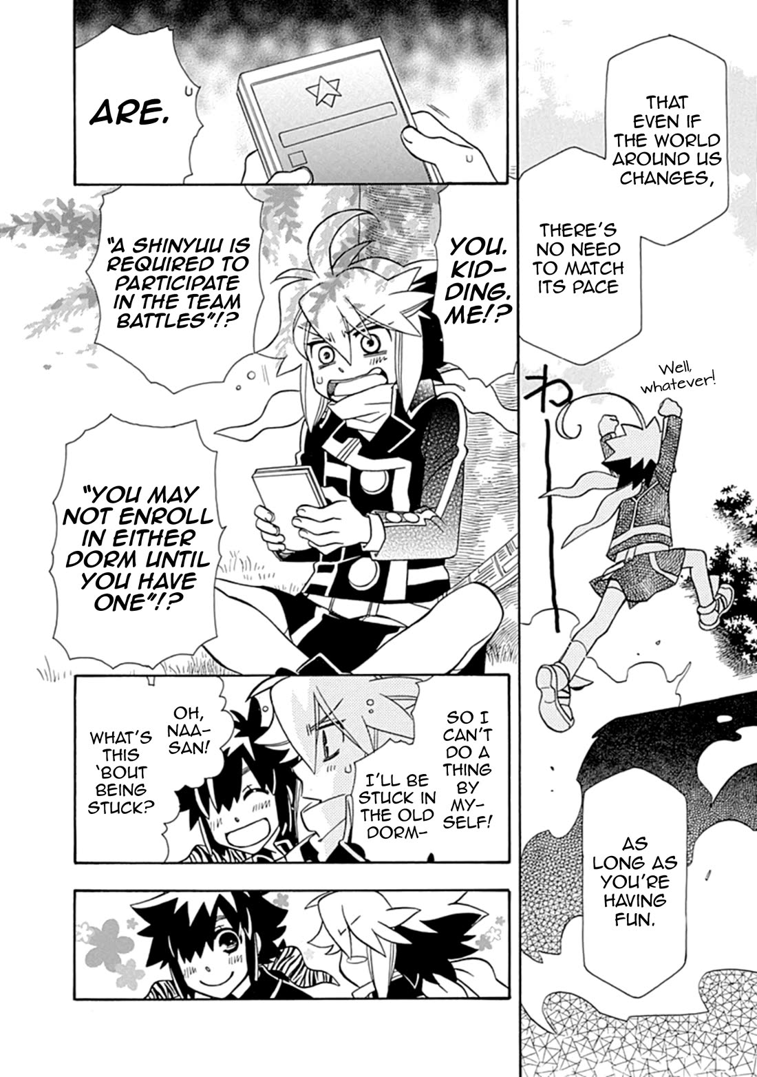Hayate x Blade Chapter 109 page 32 - Chapter 109: The Neverending Stupidity