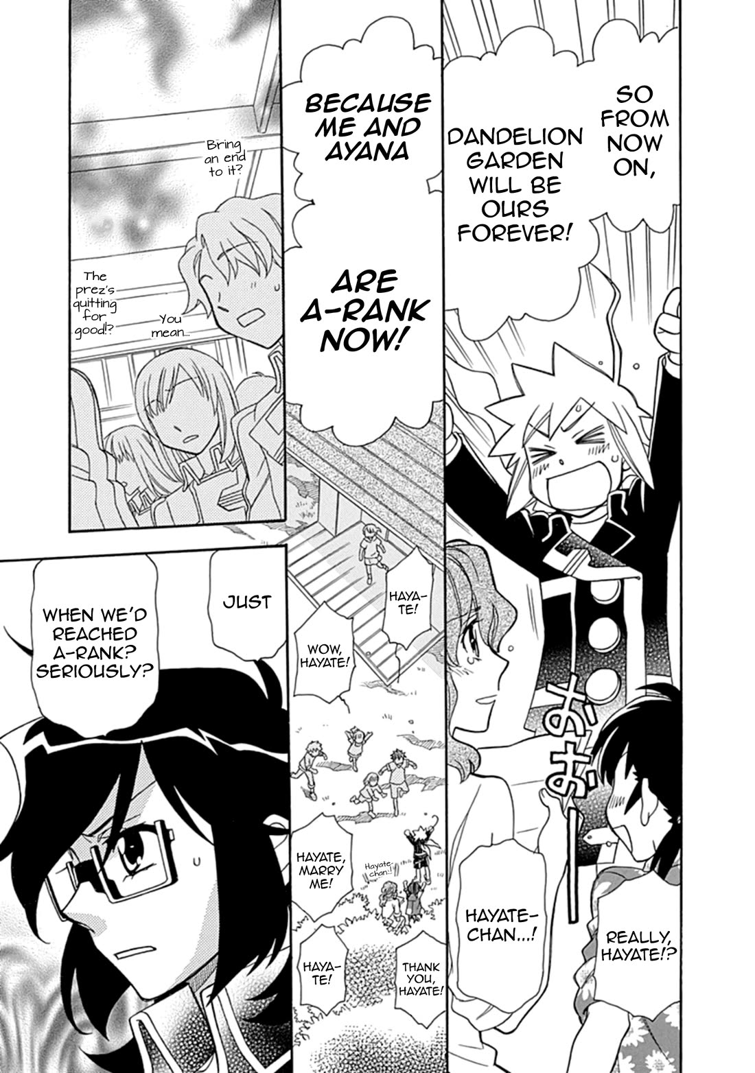 Hayate x Blade Chapter 109 page 9 - Chapter 109: The Neverending Stupidity