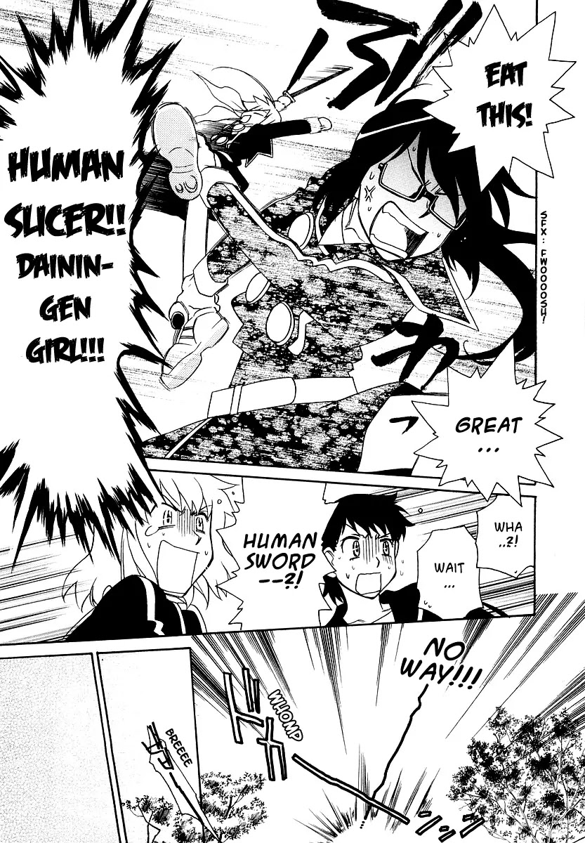 Hayate x Blade Chapter 11 page 22 - Chapter 11: Idiots and Airheads