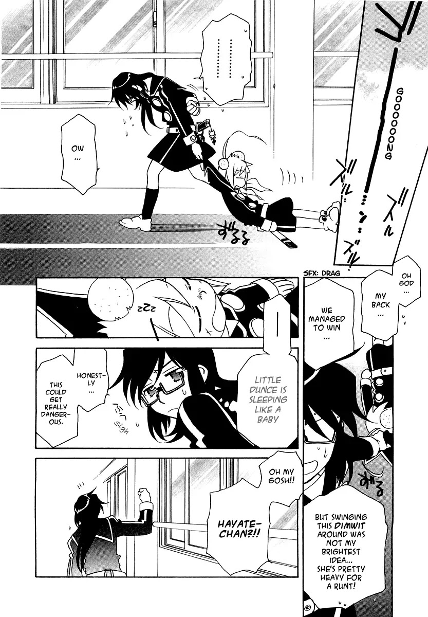 Hayate x Blade Chapter 11 page 23 - Chapter 11: Idiots and Airheads