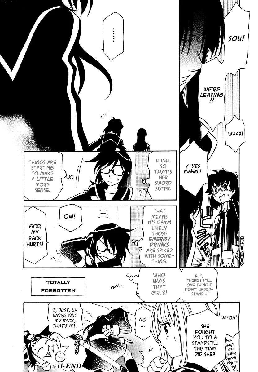 Hayate x Blade Chapter 11 page 27 - Chapter 11: Idiots and Airheads