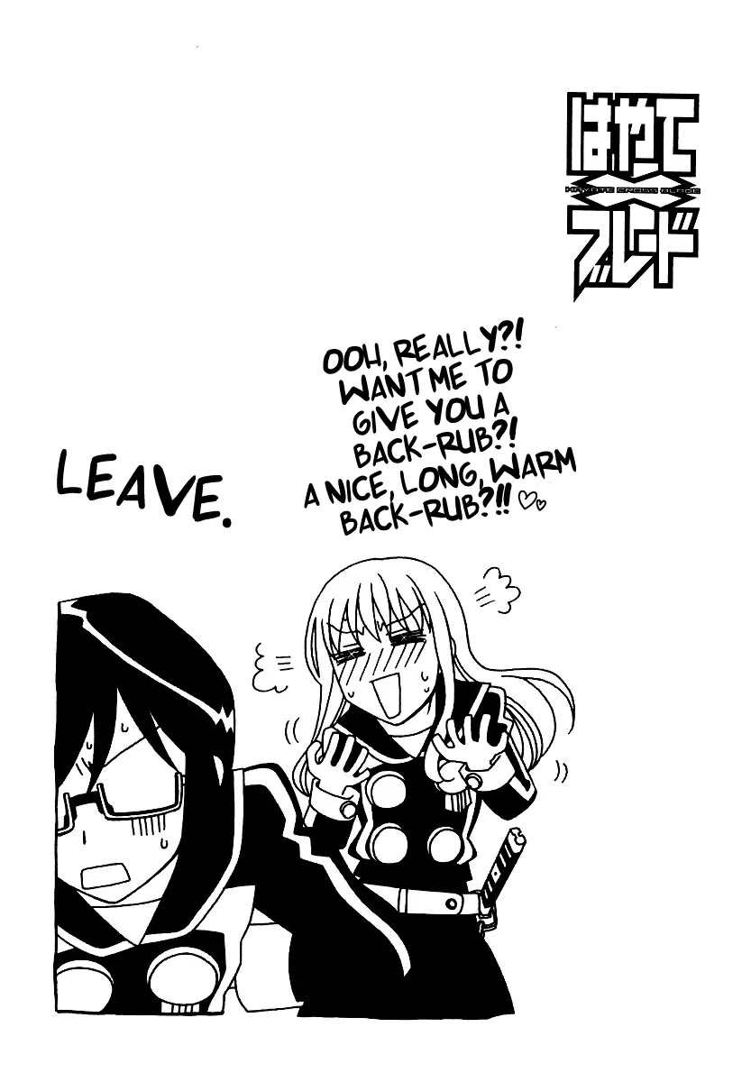 Hayate x Blade Chapter 11 page 28 - Chapter 11: Idiots and Airheads