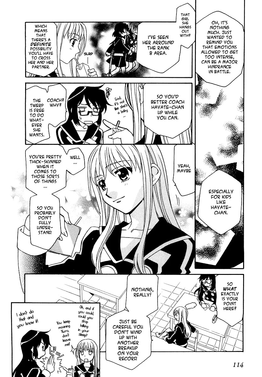 Hayate x Blade Chapter 11 page 7 - Chapter 11: Idiots and Airheads