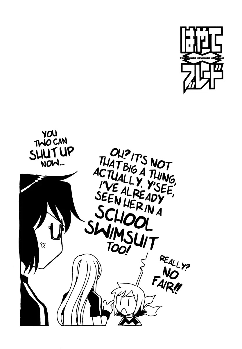 Hayate x Blade Chapter 12 page 22 - Chapter 12: Made an Idiot for One Full Year