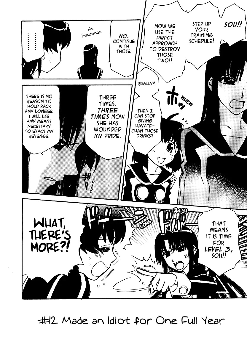 Hayate x Blade Chapter 12 page 3 - Chapter 12: Made an Idiot for One Full Year