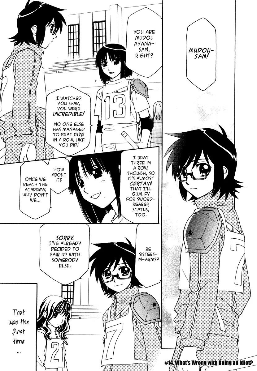 Hayate x Blade Chapter 14 page 6 - Chapter 14: What's Wrong with Being an Idiot?