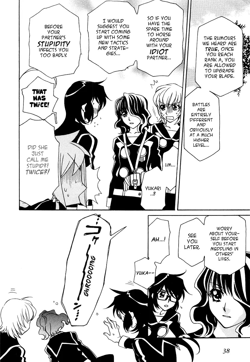 Hayate x Blade Chapter 15 page 15 - Chapter 15: She Who Rings the Bell Is an Idiot