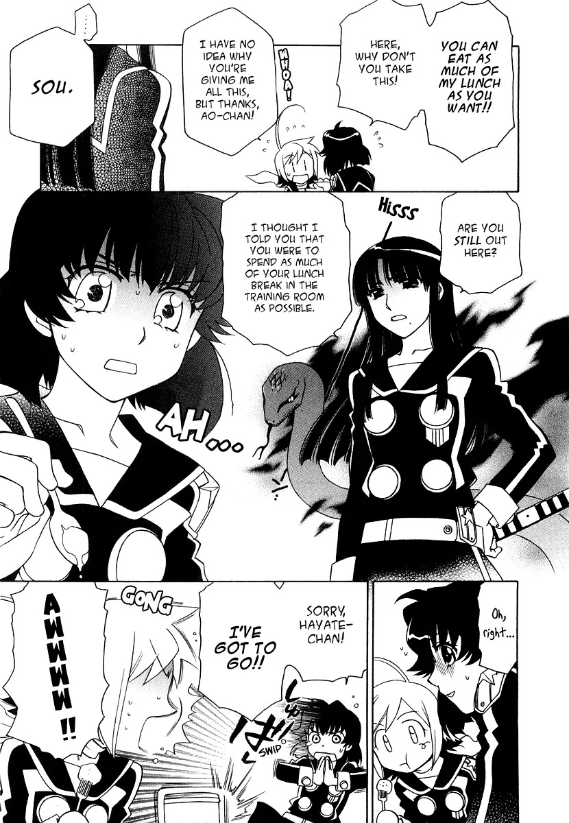 Hayate x Blade Chapter 15 page 4 - Chapter 15: She Who Rings the Bell Is an Idiot