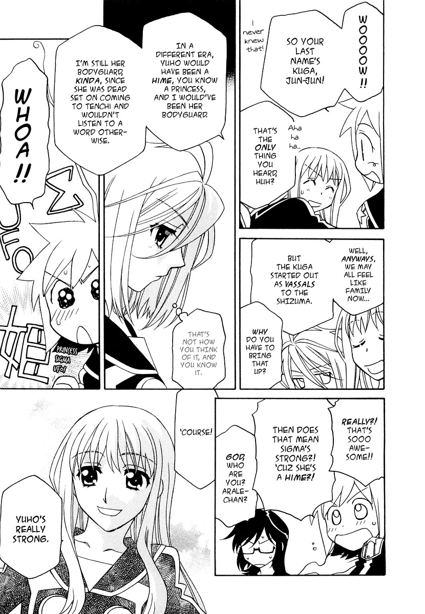 Hayate x Blade Chapter 16 page 24 - Chapter 16: Idiots Gather at the Center of the World