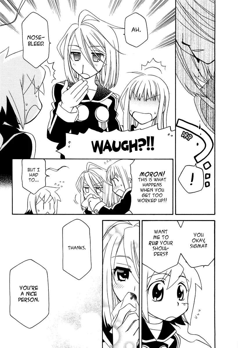 Hayate x Blade Chapter 16 page 28 - Chapter 16: Idiots Gather at the Center of the World