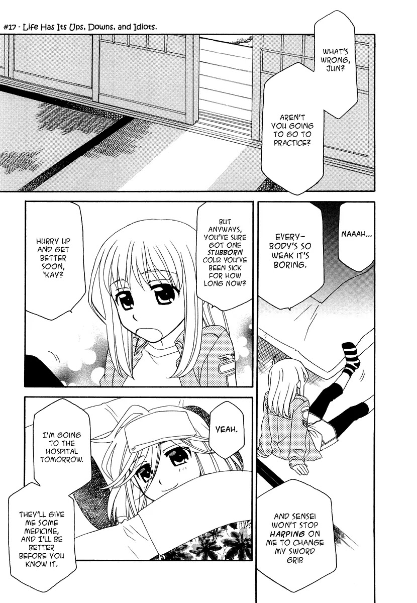 Hayate x Blade Chapter 17 page 2 - Chapter 17: Life Has It's Ups and Downs Idiot