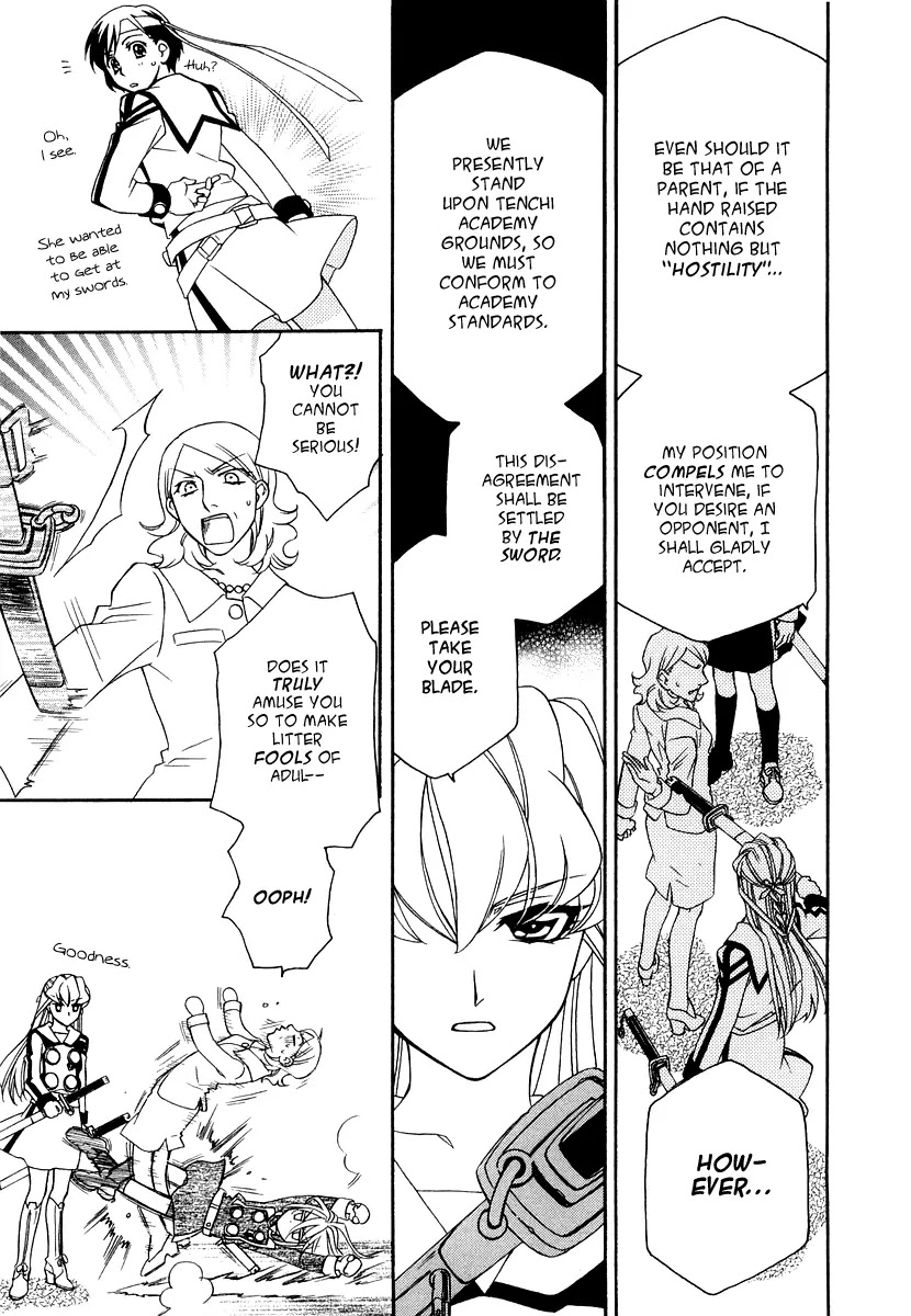 Hayate x Blade Chapter 17 page 28 - Chapter 17: Life Has It's Ups and Downs Idiot