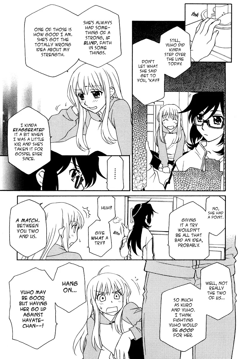 Hayate x Blade Chapter 17 page 6 - Chapter 17: Life Has It's Ups and Downs Idiot