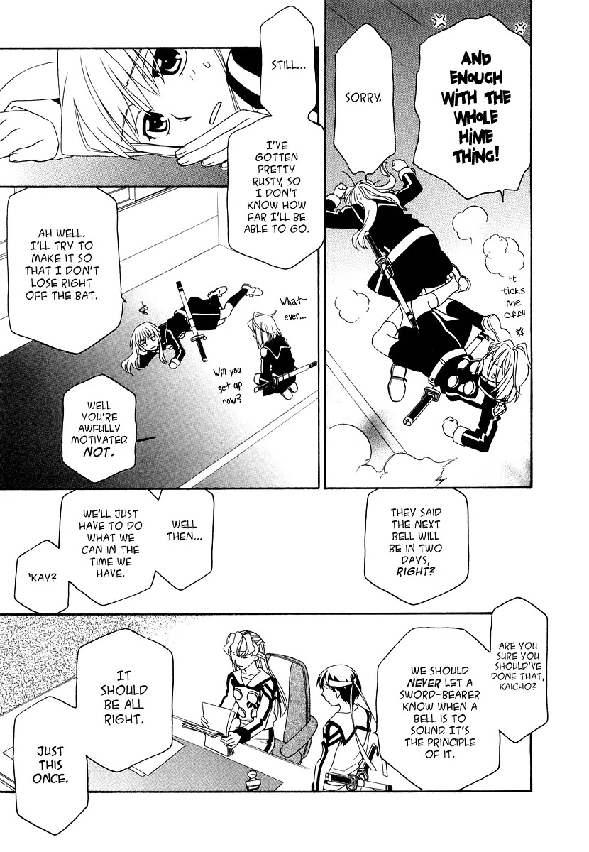 Hayate x Blade Chapter 18 page 11 - Chapter 18: Stubbornness and Idiocy: Two Sides of the Same Coin