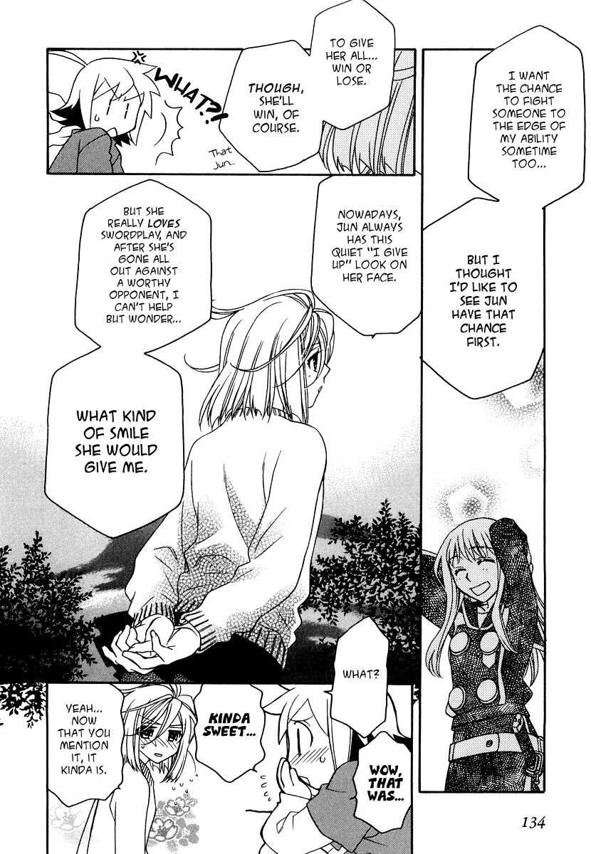 Hayate x Blade Chapter 18 page 22 - Chapter 18: Stubbornness and Idiocy: Two Sides of the Same Coin