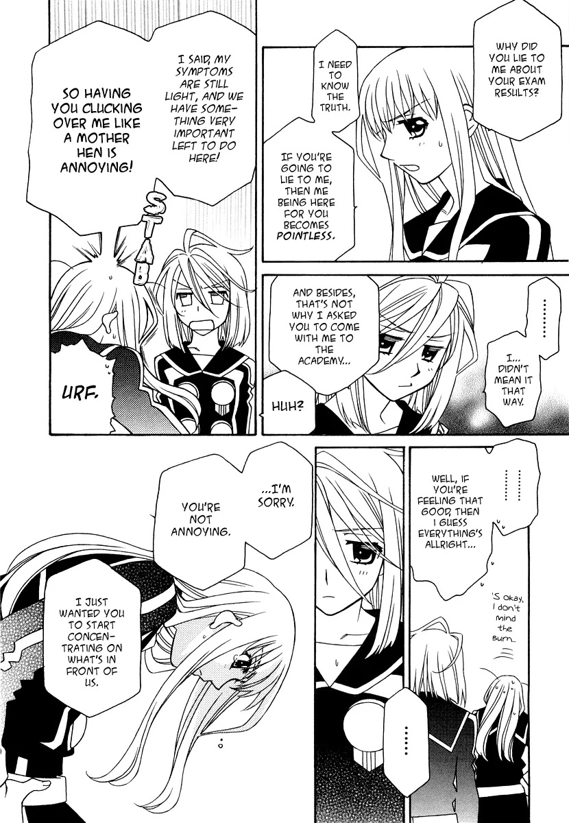 Hayate x Blade Chapter 18 page 8 - Chapter 18: Stubbornness and Idiocy: Two Sides of the Same Coin