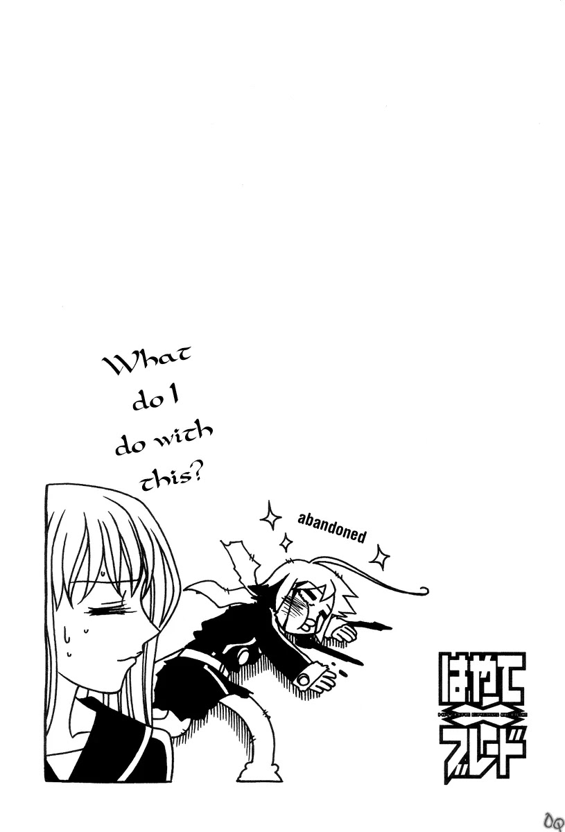 Hayate x Blade Chapter 2 page 33 - Chapter 2: The Lost Idiot