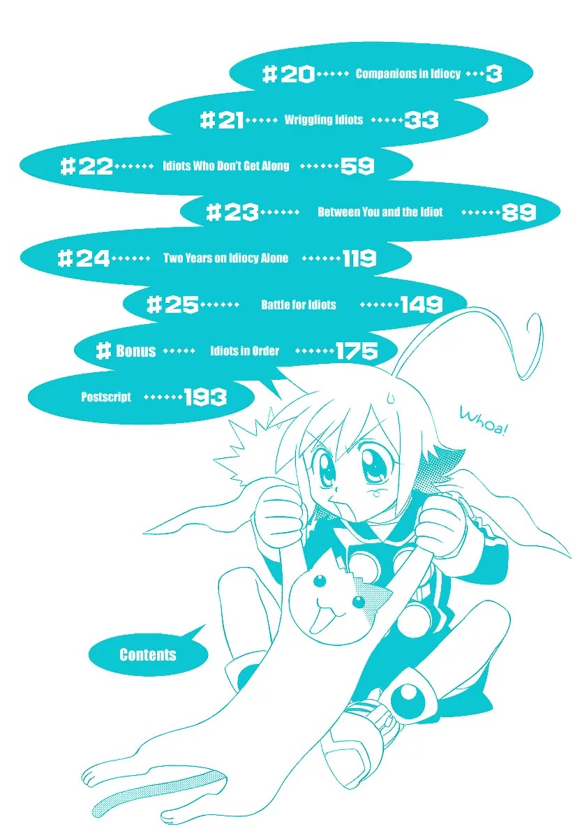 Hayate x Blade Chapter 20 page 3 - Chapter 20: Companions in Idiocy