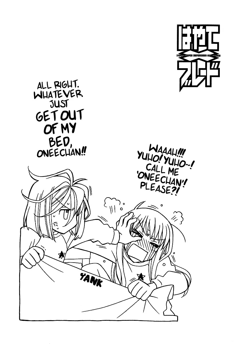 Hayate x Blade Chapter 20 page 32 - Chapter 20: Companions in Idiocy