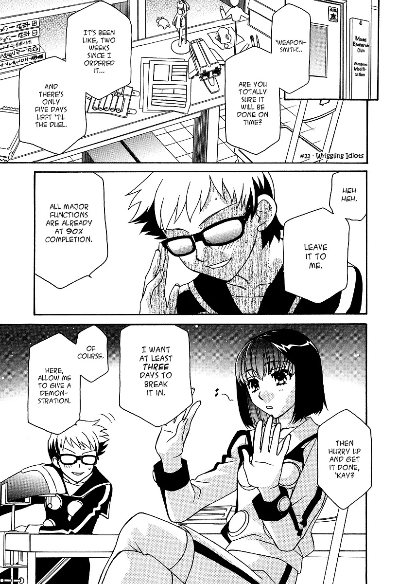 Hayate x Blade Chapter 21 page 2 - Chapter 21: Wriggling Idiots