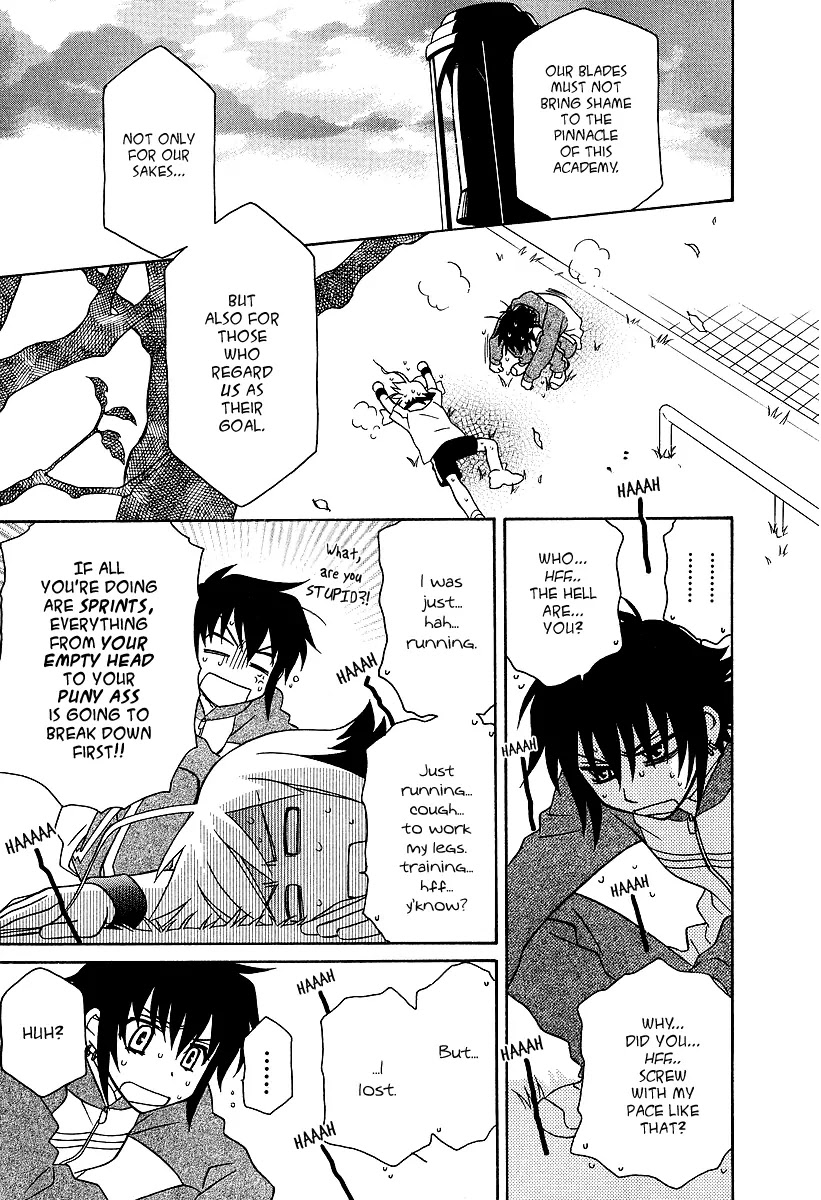 Hayate x Blade Chapter 21 page 22 - Chapter 21: Wriggling Idiots