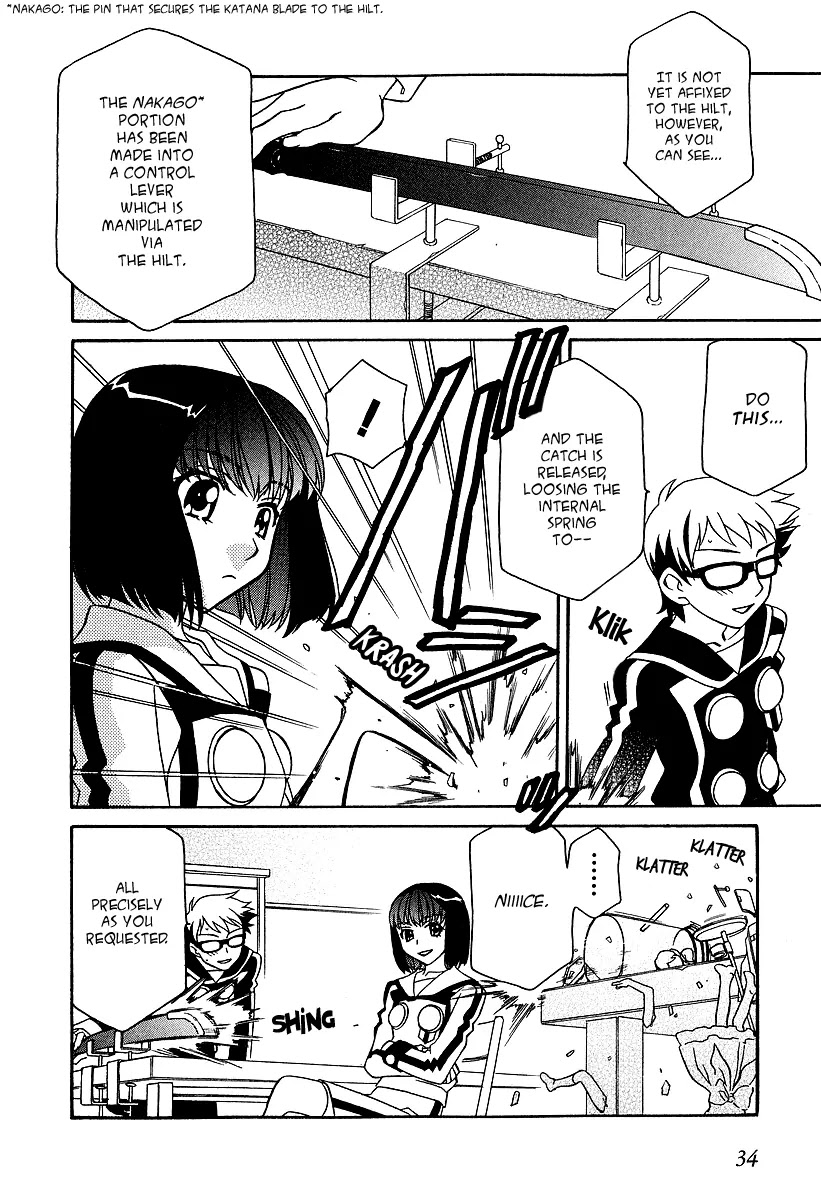 Hayate x Blade Chapter 21 page 3 - Chapter 21: Wriggling Idiots