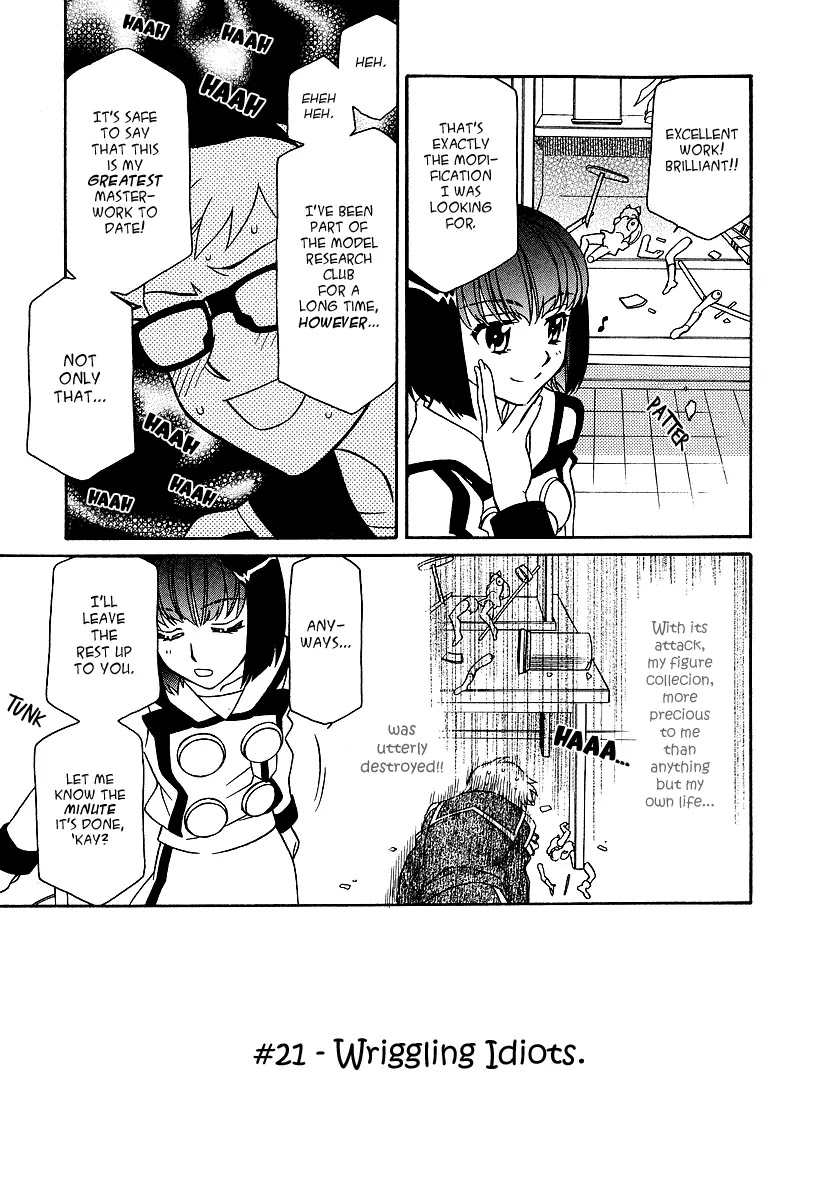 Hayate x Blade Chapter 21 page 4 - Chapter 21: Wriggling Idiots