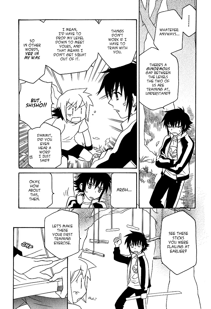 Hayate x Blade Chapter 22 page 11 - Chapter 22: Idiots Who Don't Get Along