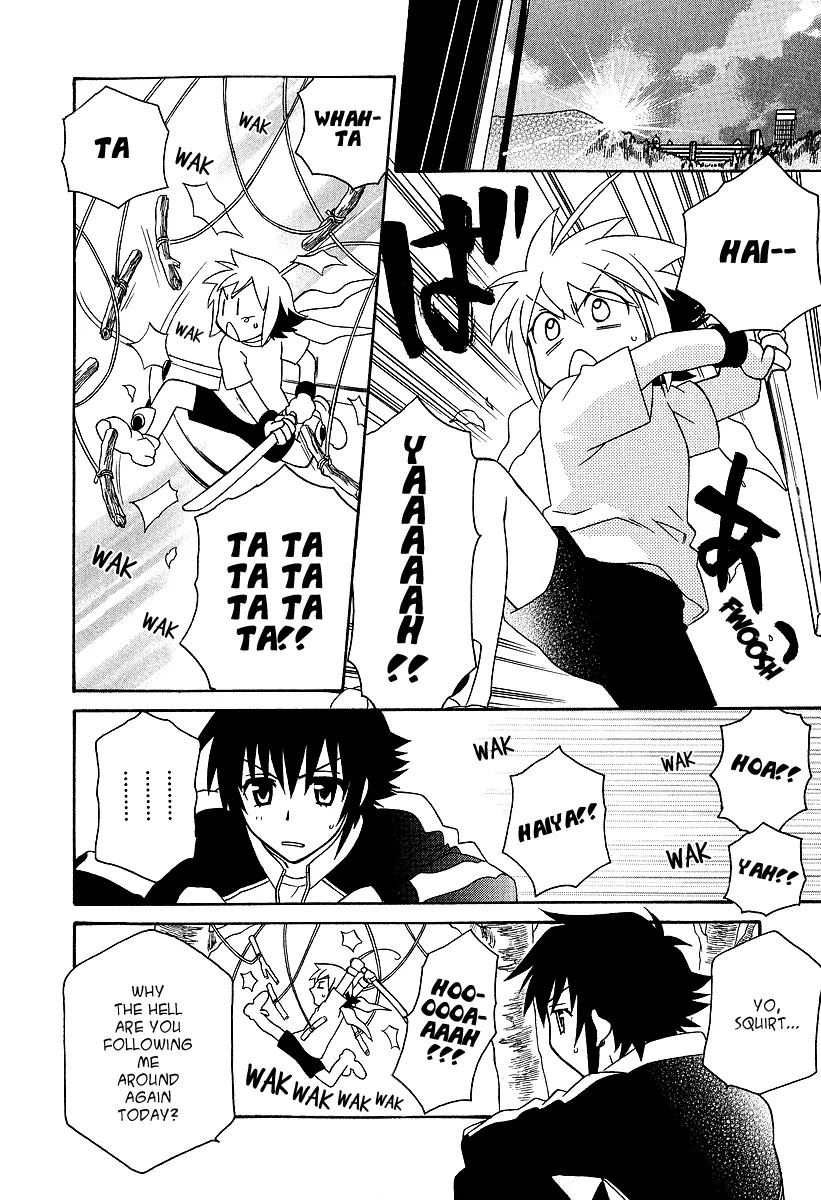 Hayate x Blade Chapter 22 page 9 - Chapter 22: Idiots Who Don't Get Along