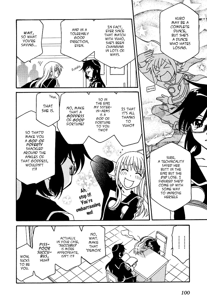 Hayate x Blade Chapter 23 page 12 - Chapter 23: Between You and the Idiot