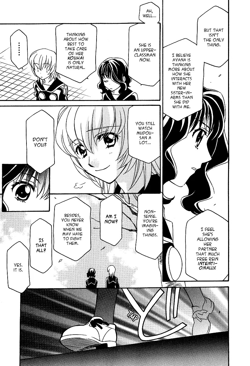 Hayate x Blade Chapter 23 page 15 - Chapter 23: Between You and the Idiot
