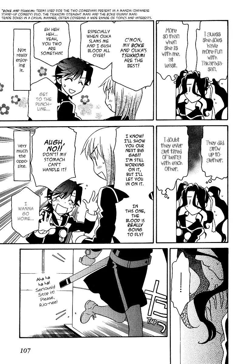 Hayate x Blade Chapter 23 page 19 - Chapter 23: Between You and the Idiot