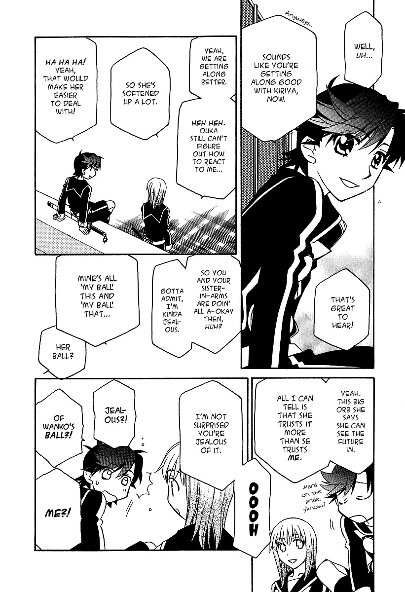 Hayate x Blade Chapter 23 page 20 - Chapter 23: Between You and the Idiot