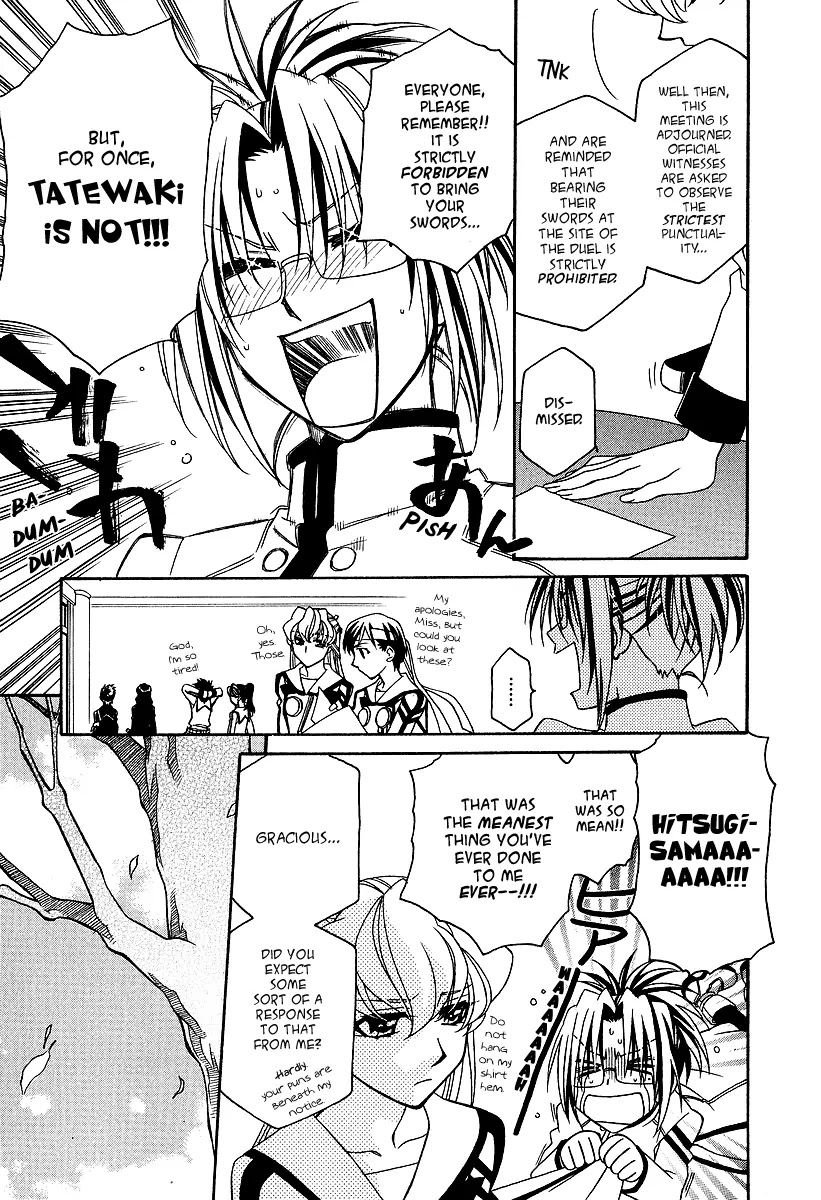 Hayate x Blade Chapter 24 page 10 - Chapter 24: Two Years on Idiocy Alone