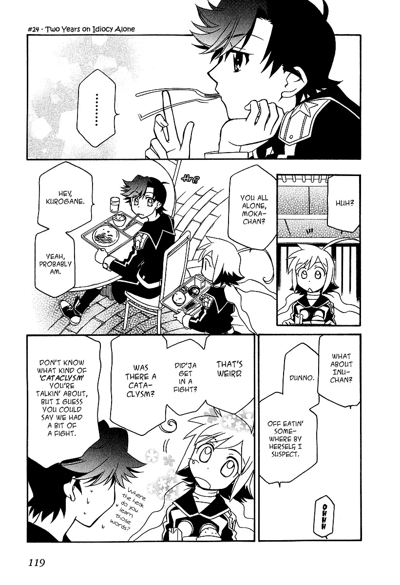 Hayate x Blade Chapter 24 page 2 - Chapter 24: Two Years on Idiocy Alone