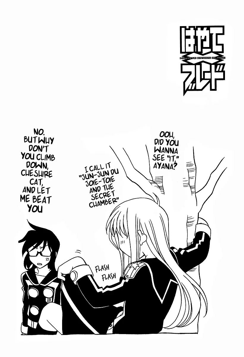 Hayate x Blade Chapter 24 page 30 - Chapter 24: Two Years on Idiocy Alone